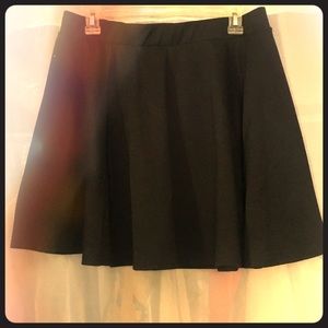 Black Skater skirt